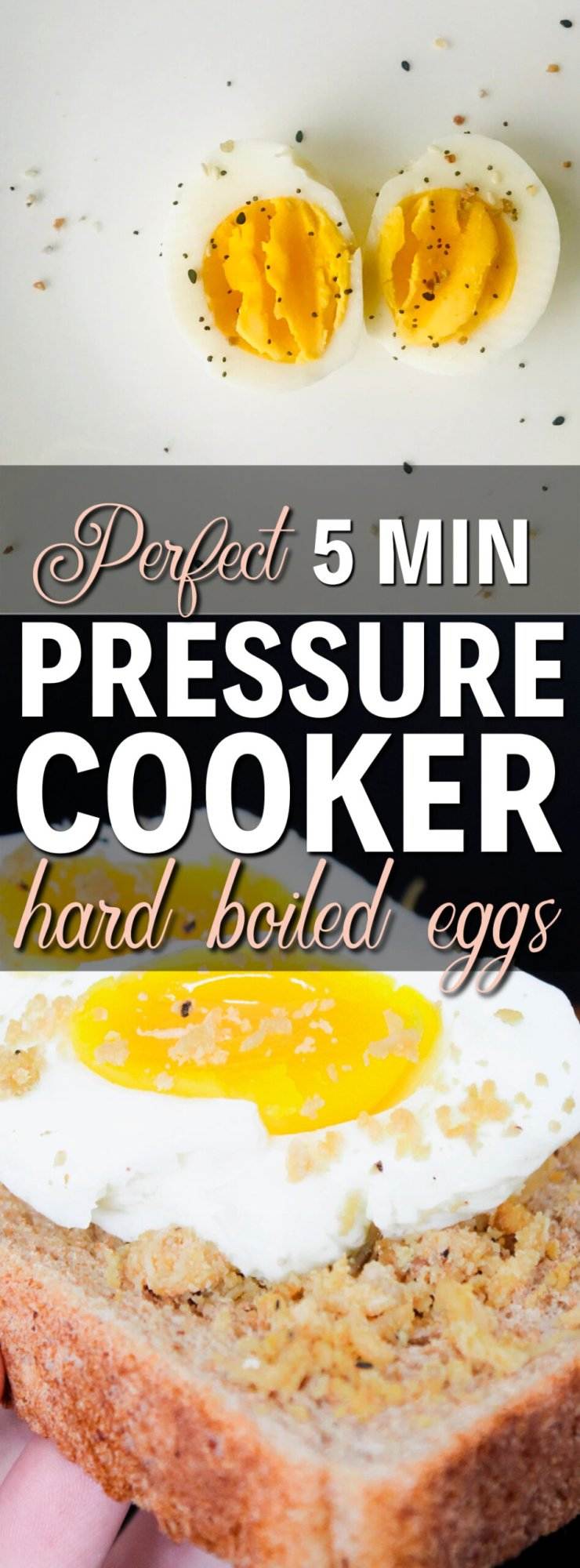 pressure cooker hard boiled eggs