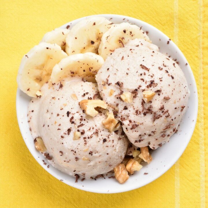 Ninja Creami Vegan Banana Ice Cream